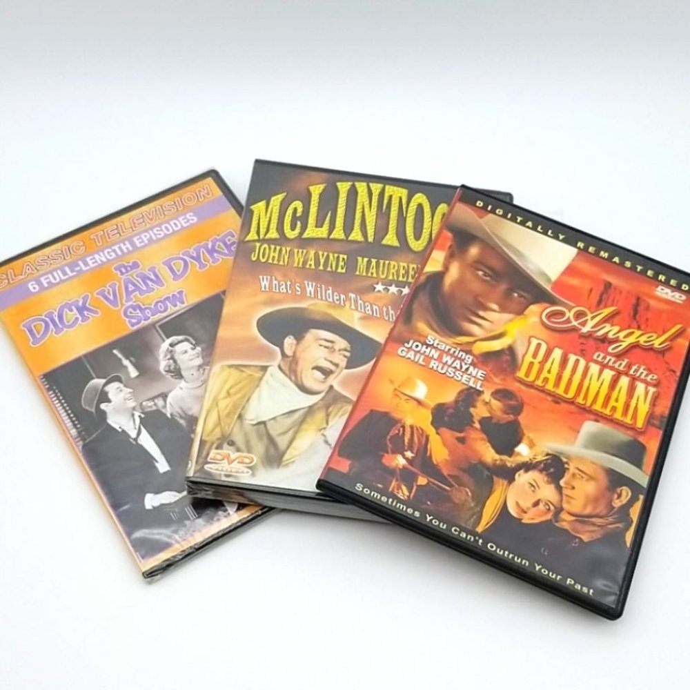 3 Classic DVD's